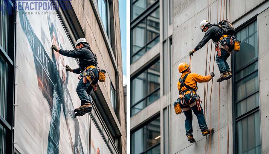 Промышленный альпинизм в Москве